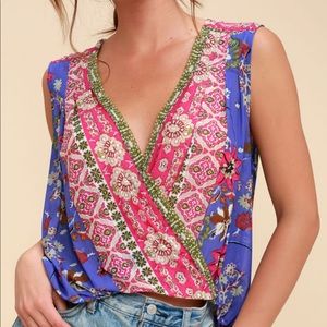 Free People Floral Top 🌸